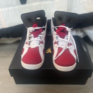 Jordan 6s Carmine